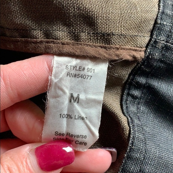 CABI waxed linen moto jacket style 901 medium - Picture 12 of 16